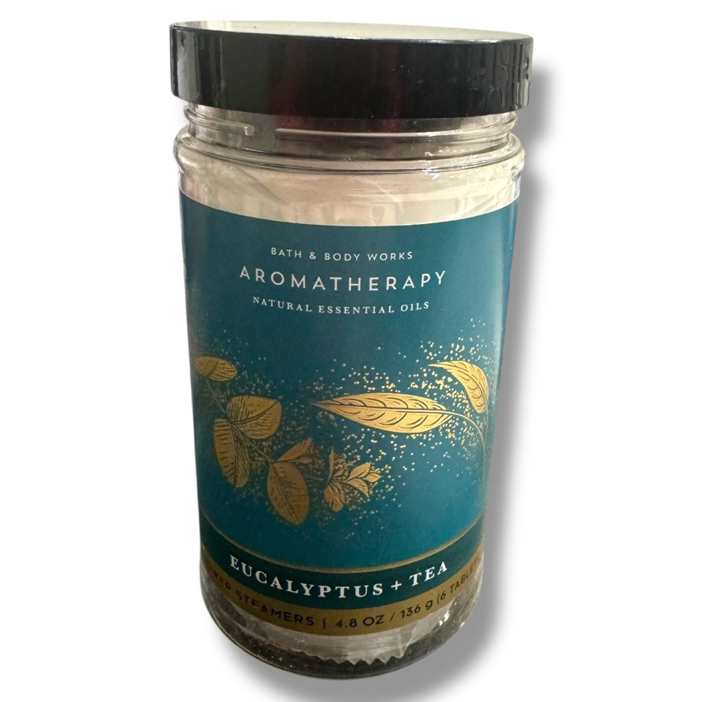 Bath & Body Works Aromatherapy Eucalyptus + Tea Shower Steamers 4.8 oz NIB